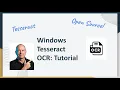 Tesseract OCR for Windows FREE Fast Setup Command Line Guide