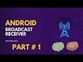 Android Broadcast Receivers Introduction Types Android Broadcast Receivers Android Component