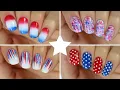 4 Last Minute Nail Art Designs for the 4th of July 4th of July Nail Art Elizabeth Anne