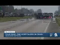 Four killed on injured in crash on Beeline Highway in Palm Beach County