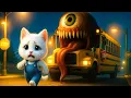 Download Lagu 🐱 The Kitten’s Unexpected Encounter with a Mutant School Bus Monster on the Way to School 🚌👾