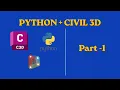 Python in Civil 3D Part 1 Inputs Outputs and Variables