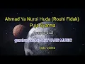 Download Lagu Rouhi Fidak (Ahmad Ya Nurul Huda)karaoke lirik nada wanita//Reyvans music