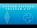 Python Pattern Programs - Printing Numbers in Diamond Shape