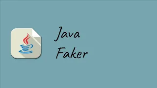Java Faker