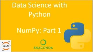 Python for Data Science Part 1 NumPy Introduction Main concepts