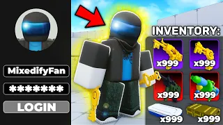 Upgrading My BIGGEST FANS Account in Rivals!