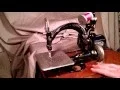 Serviced Antique Willcox Gibbs W G Treadle Hand Crank Electric Chain Stitch Sewing Machine A597413