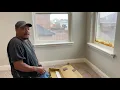 How To install a 2 35x72 window blind