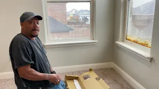 How To install a 2 35x72 window blind