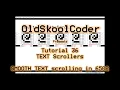 Tutorial 36 03 - Hi Res Smooth Text Scroller in 6502 Assembly