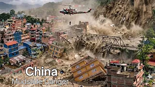 Unseen China Hidden Mudslide Danger in China s Beautiful Mountain Ranges 4K Documentary