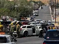 Pursuit crash in Hesperia Rd and B St in Victorville