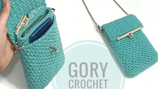 Crochet Bag With Three Pockets Easy For Beginners 