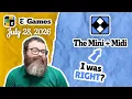 A mix up NYT Mini and Midi Crossword July 28 2026