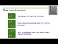AP Computer Science A - Topic 1 8 Documentation with Comments