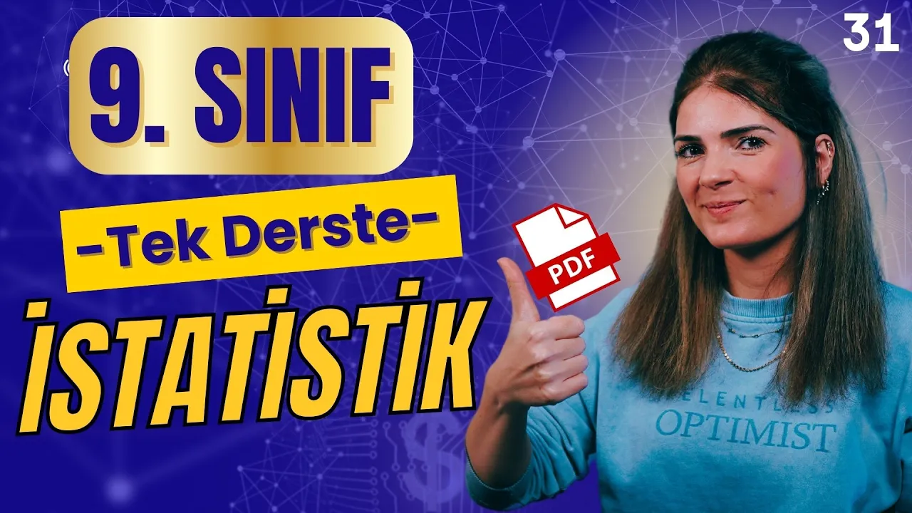 İstatistiksel Araştırma Süreci - Tek Ders- 6. Tema📌 9. SINIF MATEMATİK 📕