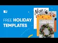 Free Holiday Templates Flipsnack com