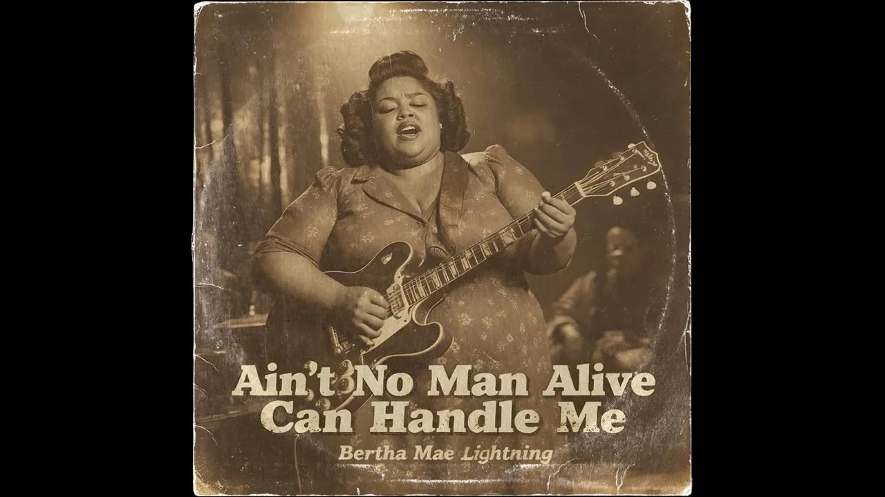 Ain’t No Man Alive Can Handle Me - Bertha Mae Lightning (1952 Lost Blues Tape | Rare Female Blues)
