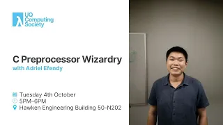 C Preprocessor Wizardry with Adriel Efendy