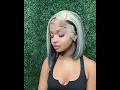 Download Lagu EASY Beginner Friendly Transparent Lace Wig!! | Blonde Human Hair Bob | ft. #SHUNFUWIGS