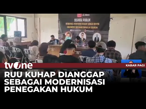 Pakar dan Praktisi Hukum Dorong Pengesahan RUU KUHAP