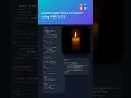 Candle Flame Animation