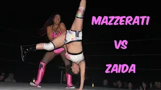 womens pro wrestling match mazzerati vs zaida 02 17 2018
