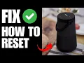 How To Reset Bose SoundLink Revolve 2 Speaker