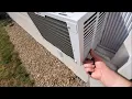 How to drain your Window Air conditioner without drilling