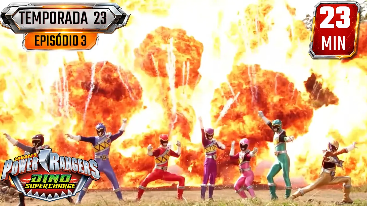 Power Rangers para Crianças | Dino Super Charge | Episódio Completo | E03 | Pesadelo em Amber Beach