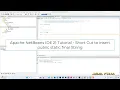 Apache NetBeans IDE 21 Tutorial - Short Cut to insert public static final String