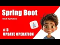 Spring Boot CRUD Tutorial 5 Update Operation with Update-Employee API Modify Data in MySQL