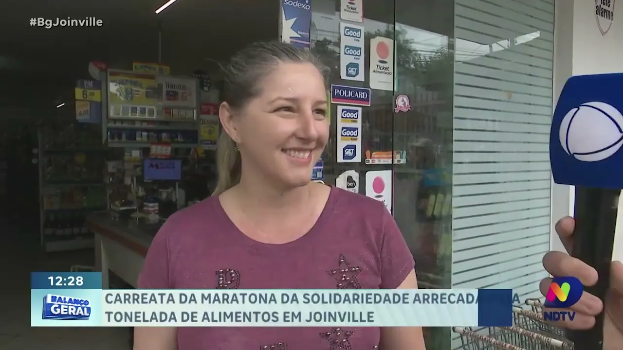 Generosidade em Joinville: Carreata da Maratona Solidária Beneficia Centenas de Famílias