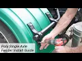 How to Install Single Axle Poly Truck Fenders
