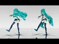 (MMD) HaruHaru-P’s Animasa V3 Miku - Physics Edit Test