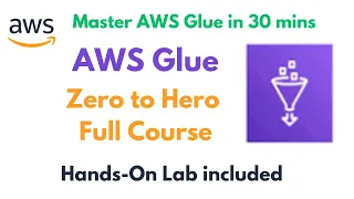 AWS Glue Tutorial for Beginners Learn everything about Glue in 30 mins Glue Data Catalog Glue ETL