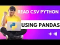Reading CSV file data in python pandas python Data science HINDI