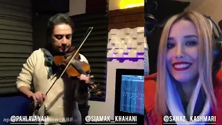 اجرای آهنگ جدید پرواز توسط اعضای گروه آریان 