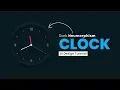 Javascript Clock CSS Neumorphism Working Analog Clock UI Design