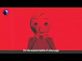Baldi’s Basics Song- Basics in Behavior [Blue]- The Living Tombstone feat. OR3O