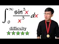 Using Feynman s technique TWICE the integral of sin 3 x x 3 from 0 to inf