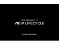 Learn IOS session 12 View Controller Lifecycle