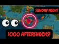 Major Aftershock sequencing going on across Flores Indonesia Region Mega EQ coming