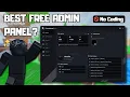 Best FREE Admin Panel for Roblox Studio No Coding Needed