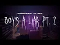 pinkpantheress - boy's a liar pt. 2 (feat. ice spice) [ sped up ] lyrics