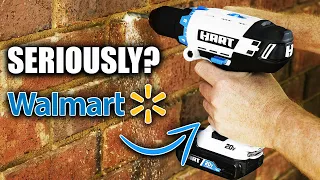 I CAN T BELIEVE WALMART IS SELLING HART TOOLS HAMMER DRILL