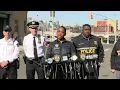 Watch as NYPD executives provide an update on an active investigation