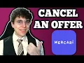 How To Cancel Offer On Mercari