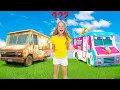 Download Lagu Nastya and DIY Ice Cream truck